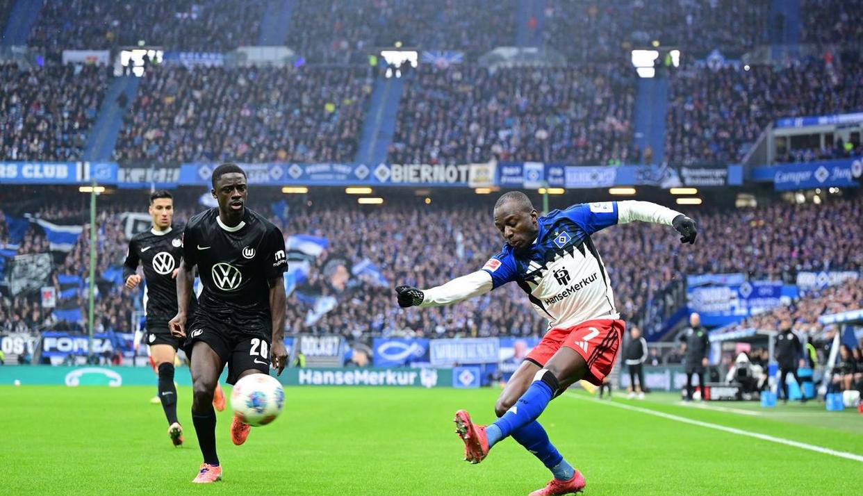 德甲第8轮,20岁丹麦新星达吉姆一剑封喉,沃尔夫斯堡1-0战胜汉堡