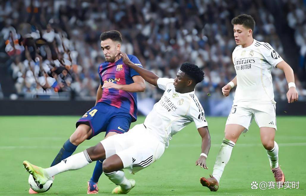 西甲第10轮!皇马2-1巴萨,终结国家德比四连败